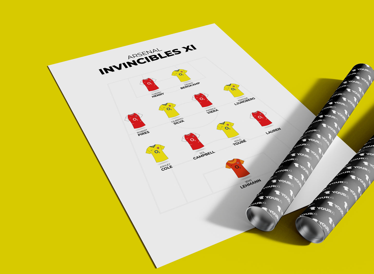 Arsenal - Invincibles XI - Unframed