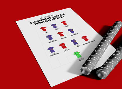 Liverpool - CL Winners - Unframed