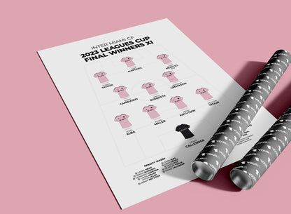 Inter Miami - 2023 Leagues Cup Winners XI - Unframed