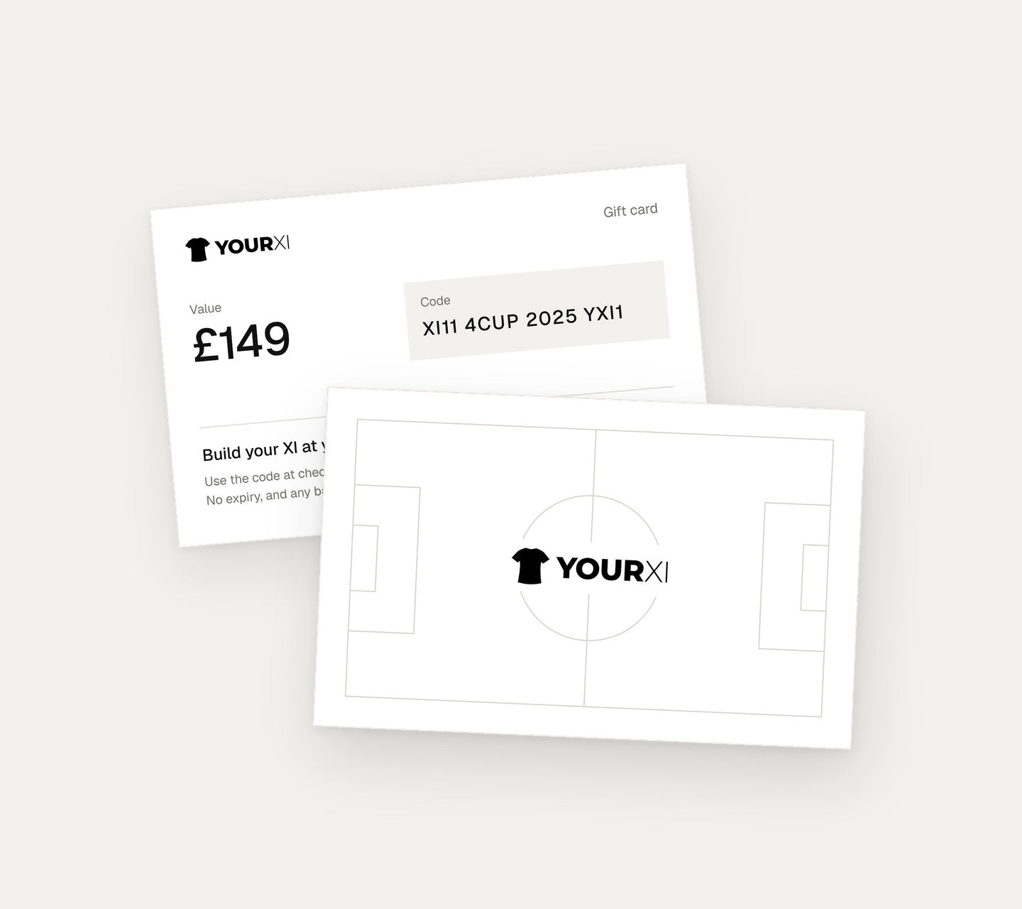 A YourXI gift card